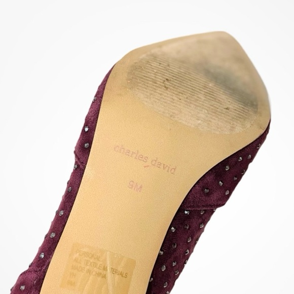 Charles David Burgundy Personal Bootie - Picture 6 of 6